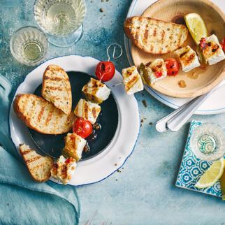 Würzige Fischspieße Würzige Fischspieße