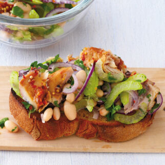 Bohnen-Bruschetta Bohnen-Bruschetta