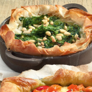 Spinat-Mascarpone-Kuchen Spinat-Mascarpone-Kuchen