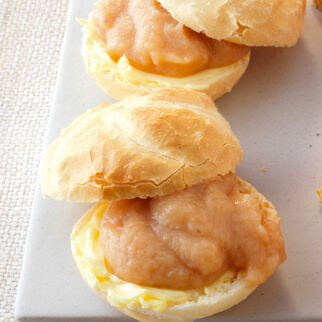 Süße Melonen-Brötchen Süße Melonen-Brötchen