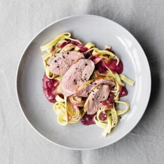 Preiselbeersauce mit Ente Preiselbeersauce mit Ente