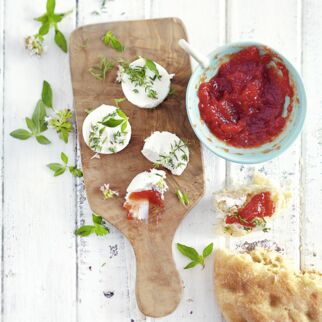 Tomaten-Erdbeer-Marmelade Tomaten-Erdbeer-Marmelade