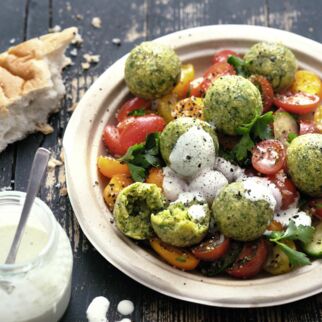 Falafel-Bowl Falafel-Bowl