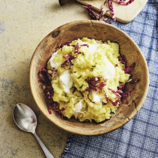 Rustikaler Kartoffelstampf Rustikaler Kartoffelstampf