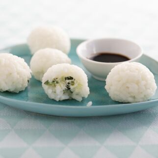 Gefüllte Reisbällchen Gefüllte Reisbällchen