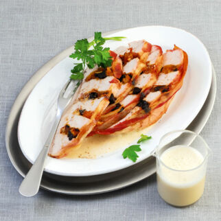 Putenbrust mit Dörrobstfüllung Putenbrust mit Dörrobstfüllung