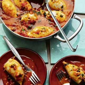 Gefüllte Tintenfische Gefüllte Tintenfische