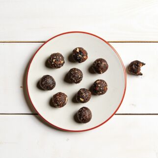 Schoko-Kirsch- Energy-Balls Schoko-Kirsch- Energy-Balls