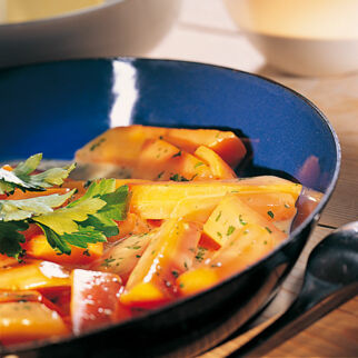 Glacierte Möhren Glacierte Möhren