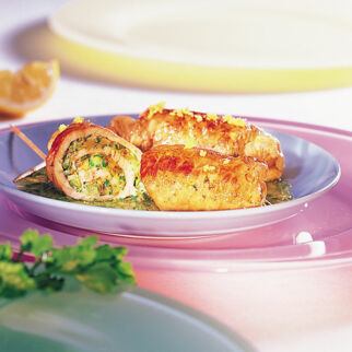 Kalbfleischröllchen Kalbfleischröllchen