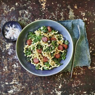 Grünkohl-Nudelsalat Grünkohl-Nudelsalat