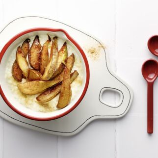Milchreis mit Zimt-Birnen Milchreis mit Zimt-Birnen