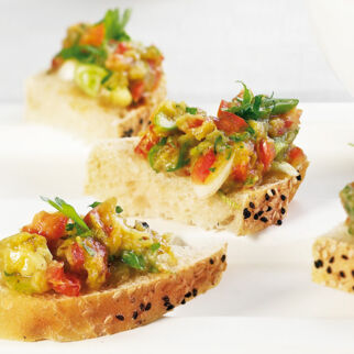 Auberginenaufstrich Auberginenaufstrich