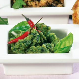 Zucchini-Basilikum-Aufstrich Zucchini-Basilikum-Aufstrich