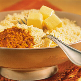 Gedämpfter Couscous Gedämpfter Couscous