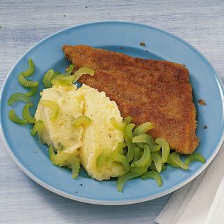 Seelachsfilets in Meerrettichkruste Seelachsfilets in Meerrettichkruste