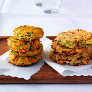 Tofu-Gemüse-Pflanzerl Tofu-Gemüse-Pflanzerl