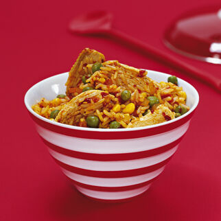 Risi E Bisi mit Pute Risi E Bisi mit Pute