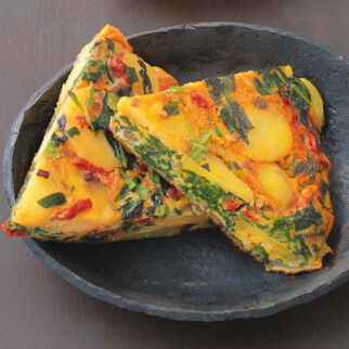 Tortilla mit Chorizo Tortilla mit Chorizo