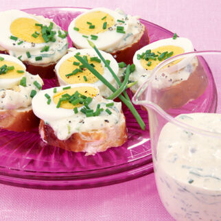 Eierbrote mit Remoulade Eierbrote mit Remoulade
