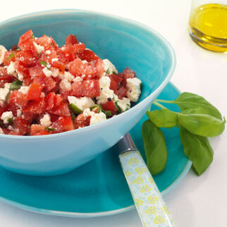 Tomaten-Käse-Tatar Tomaten-Käse-Tatar