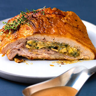 Gefüllte Kalbsbrust Gefüllte Kalbsbrust