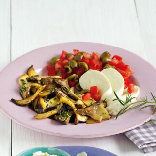 Gebratene Kräuterseitlinge Gebratene Kräuterseitlinge