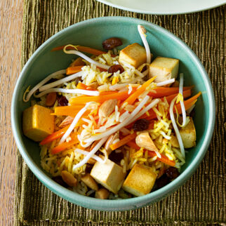 Tofu-Reis-Pfanne Tofu-Reis-Pfanne