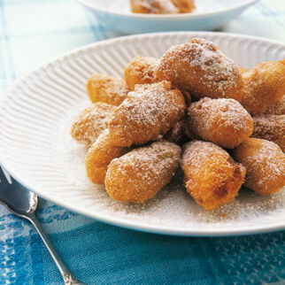 Frittierte Ricottabällchen Frittierte Ricottabällchen