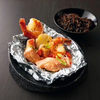 Meeresfrüchte-Cocktail aus dem Ofen Meeresfrüchte-Cocktail aus dem Ofen