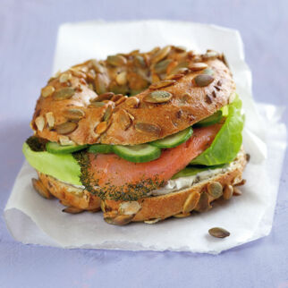 Lachs-Bagel Lachs-Bagel