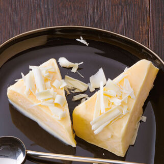 Weißes Schokoparfait Weißes Schokoparfait