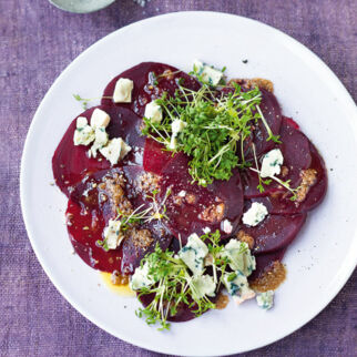 Rote-Bete-Teller mit Käse Rote-Bete-Teller mit Käse