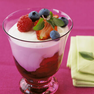 Beeren-Joghurtdessert Beeren-Joghurtdessert
