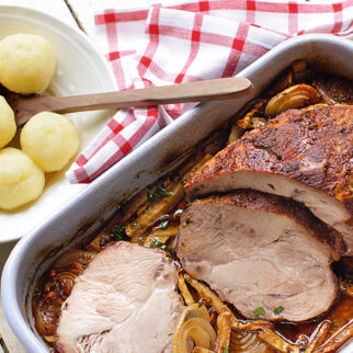 Schweinebraten mit Bier Schweinebraten mit Bier