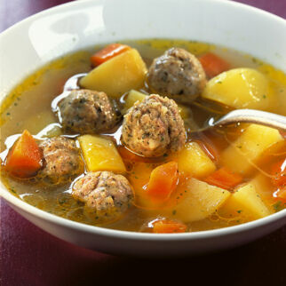 Schnüsch mit Miniklößchen Schnüsch mit Miniklößchen