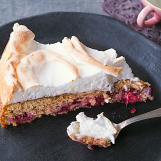 Brombeer-Baiser-Kuchen Brombeer-Baiser-Kuchen