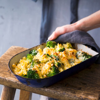 Nudelauflauf mit Brokkoli Nudelauflauf mit Brokkoli