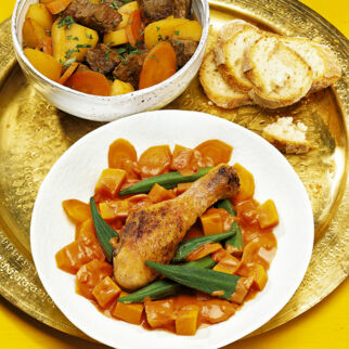 Hähnchen in Erdnuss-Sauce Hähnchen in Erdnuss-Sauce