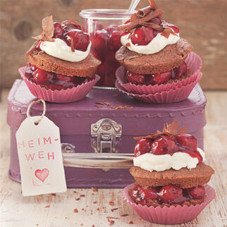 Schwarzwälder-Kirsch-Muffins Schwarzwälder-Kirsch-Muffins