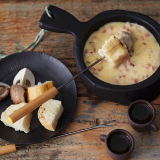 Pilz-Speck-Fondue Pilz-Speck-Fondue