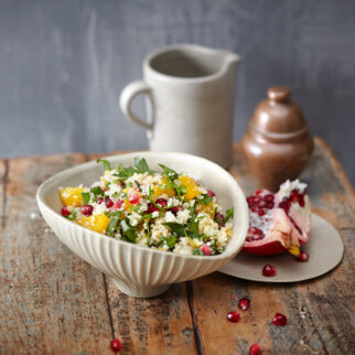Couscous-Salat mit Granatapfel Couscous-Salat mit Granatapfel