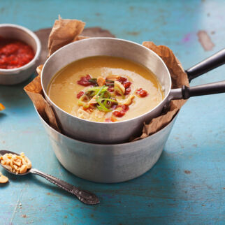 Kichererbsen-Erdnuss-Suppe Kichererbsen-Erdnuss-Suppe