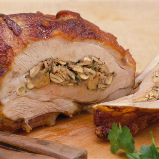 Gefüllte Kalbsbrust Gefüllte Kalbsbrust