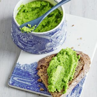Erbsen-Wasabi-Aufstrich Erbsen-Wasabi-Aufstrich