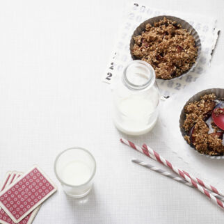 Zwetschgen-Crumble Zwetschgen-Crumble