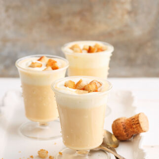 Prosecco-Schaumsüppchen Prosecco-Schaumsüppchen