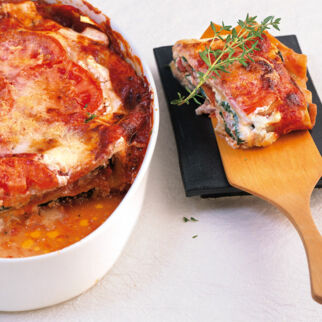 Spinat-Ricotta-Lasagne Spinat-Ricotta-Lasagne