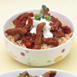 Ungarisches Paprikafleisch Ungarisches Paprikafleisch