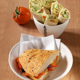 Salat-Wraps Salat-Wraps